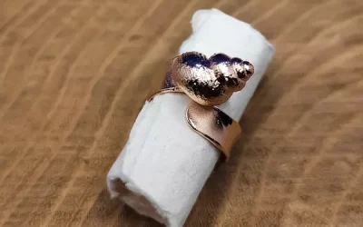Anello conchiglia largo