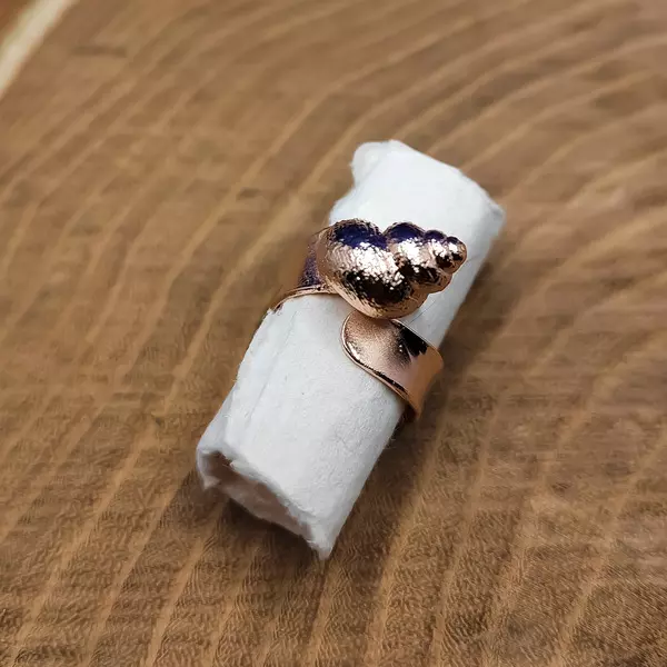 Anello conchiglia largo