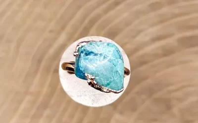 Anello con shattuckite 2