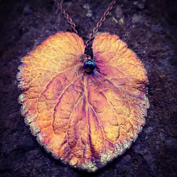 Viola con perlina