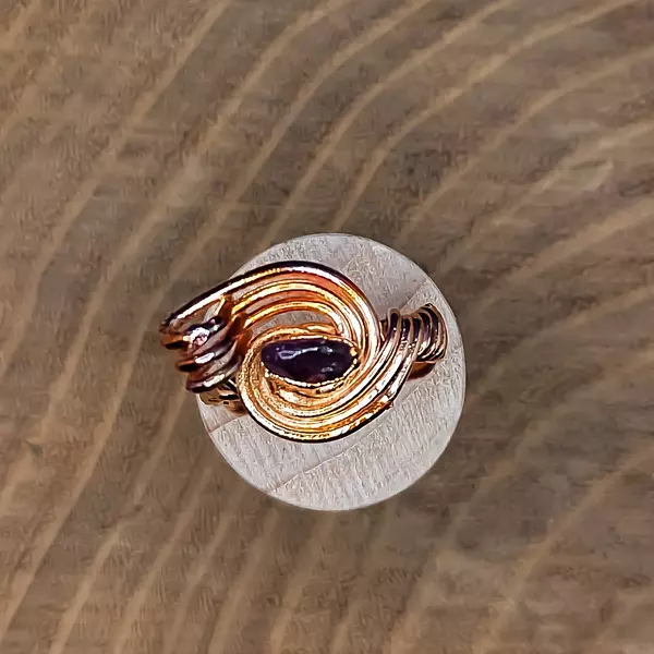 Anello ametista