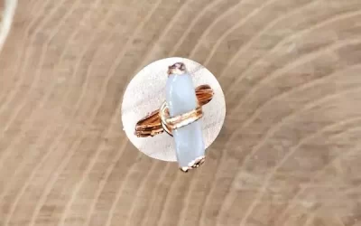 Anello con labradorite 2