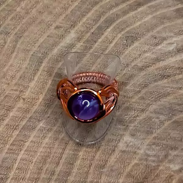 Anello ametista