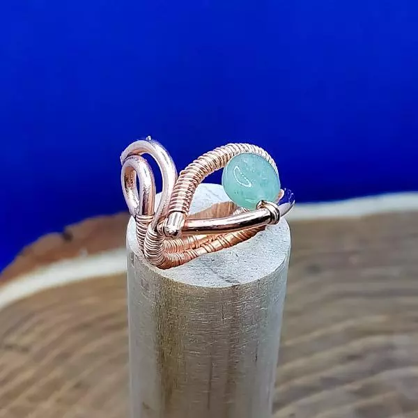 Anello con avventurina