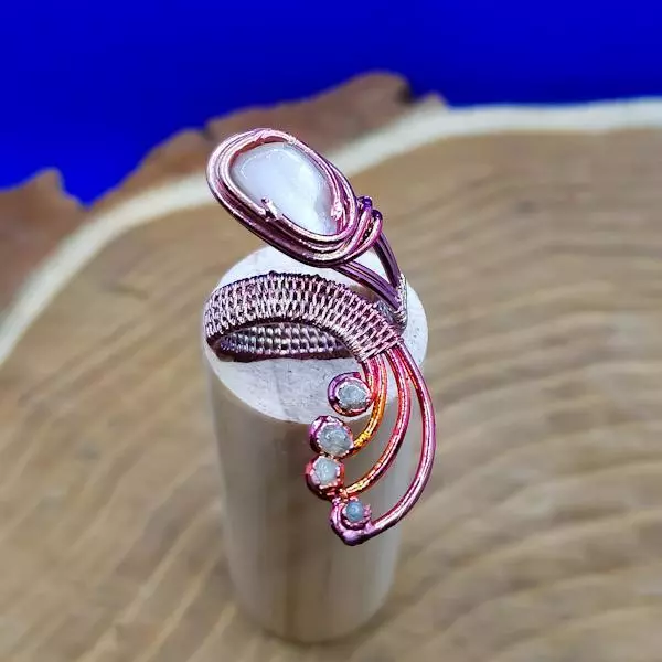 Anello con kunzite