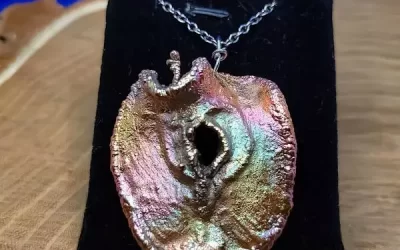Collana fetta di mela 2