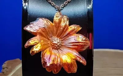 Collana con margherita del capo