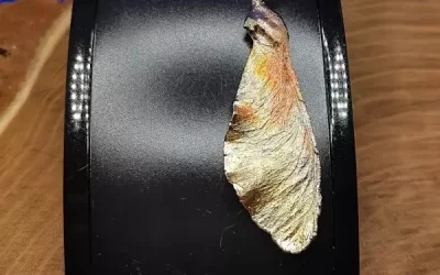 Orecchino seme di acero singolo