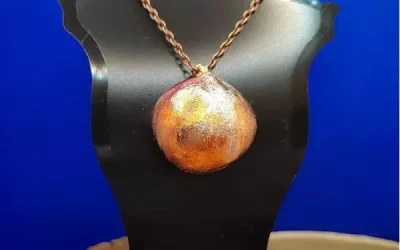 Castagna elettroformata con buccia