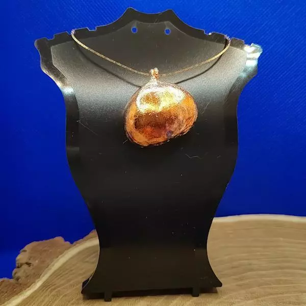 Castagna elettroformata con buccia 1