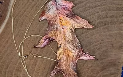 Collana con quercia roverella