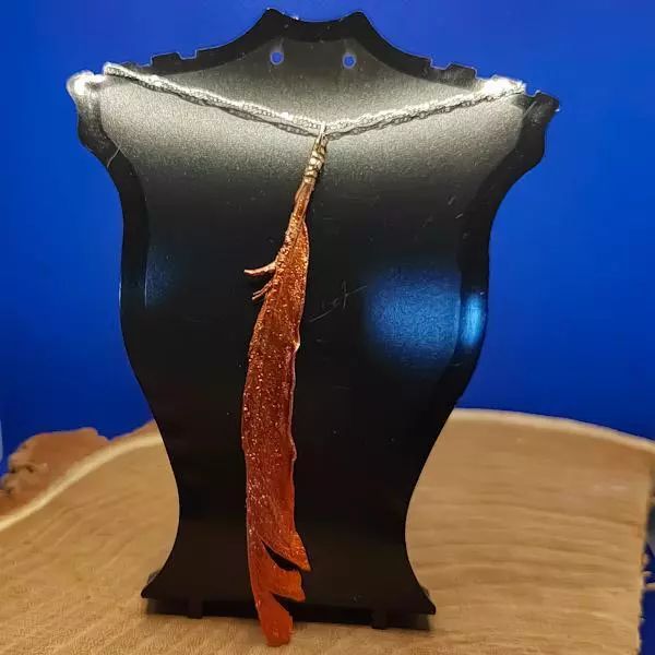Collana piuma